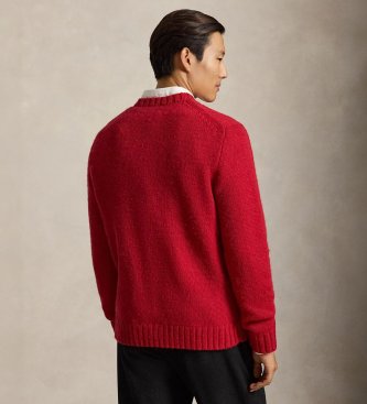 Polo Ralph Lauren Maglione con Martini Bear rosso