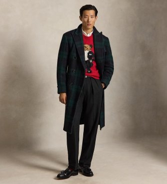 Polo Ralph Lauren Maglione con Martini Bear rosso