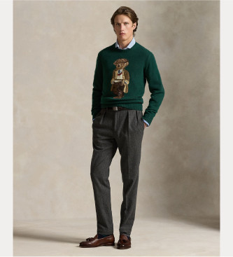 Polo Ralph Lauren Pullover with Bear Polo green