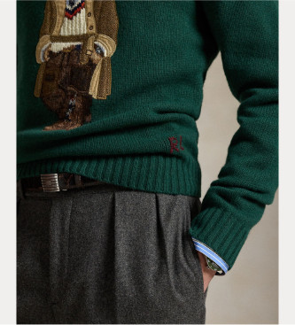 Polo Ralph Lauren Pullover with Bear Polo green