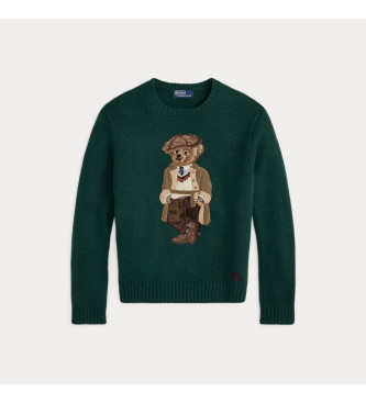 Polo Ralph Lauren Pullover with Bear Polo green