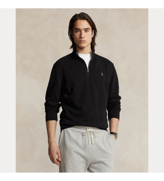 Polo Ralph Lauren Black zip neck jumper