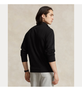 Polo Ralph Lauren Black zip neck jumper