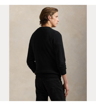 Polo Ralph Lauren Svart rundhalsad trja