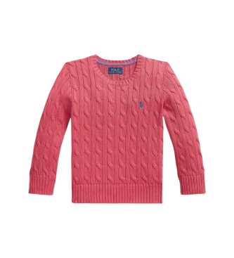 Polo Ralph Lauren Jersey de coton en jersey rouge �cru