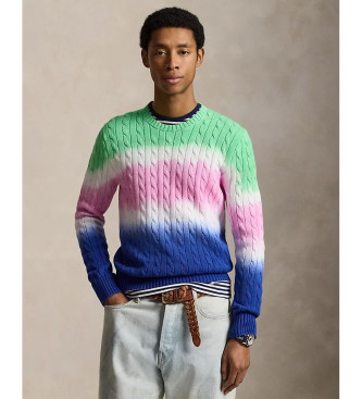 Polo Ralph Lauren Jersey di cotone tinto in capo multicolore