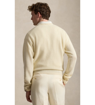 Polo Ralph Lauren Pull en cachemire motif beige