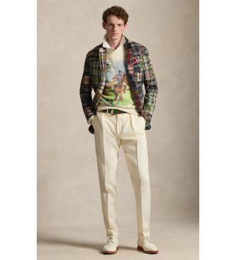 Polo Ralph Lauren Pull en cachemire motif beige