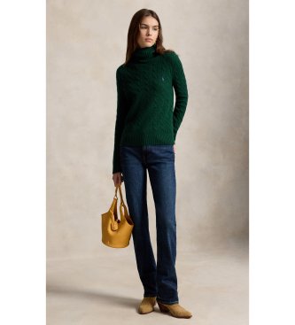 Polo Ralph Lauren Groene trui van kasjmier en wol