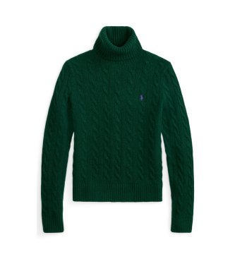 Polo Ralph Lauren Groene trui van kasjmier en wol