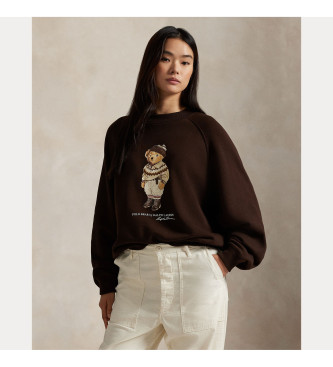 Polo Ralph Lauren Pulover iz flisa z rjavim medvedom Polo