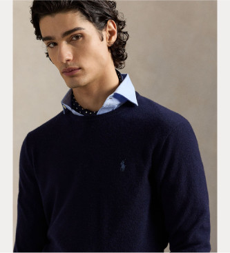 Polo Ralph Lauren Jersey de lana azul