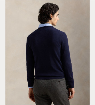 Polo Ralph Lauren Jersey de lana azul