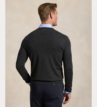 Polo Ralph Lauren Washable wool jumper Slim Fit grey