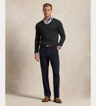 Polo Ralph Lauren Washable wool jumper Slim Fit grey