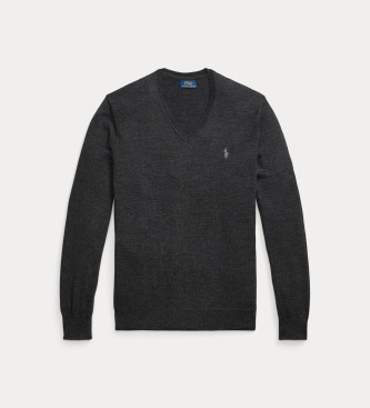 Polo Ralph Lauren Washable wool jumper Slim Fit grey