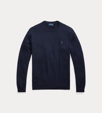 Polo Ralph Lauren Camisola de l lavvel Slim Fit azul-marinho