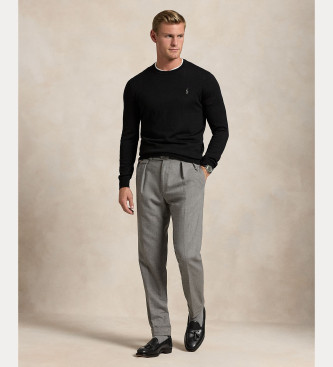 Polo Ralph Lauren Washable wool jumper Slim Fit black