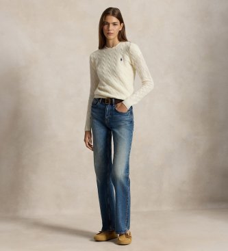 Polo Ralph Lauren Off-white wool and cashmere sweater