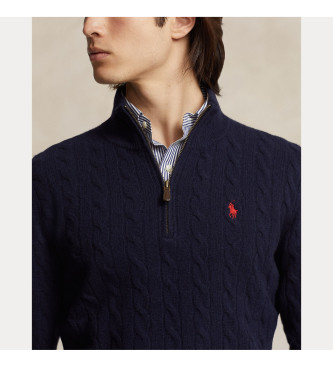 Polo Ralph Lauren Jersey de lana y cachemira marino