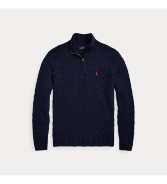 Polo Ralph Lauren Jersey de lana y cachemira marino