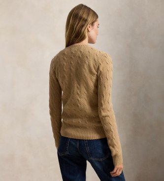 Polo Ralph Lauren Brown wool and cashmere jumper