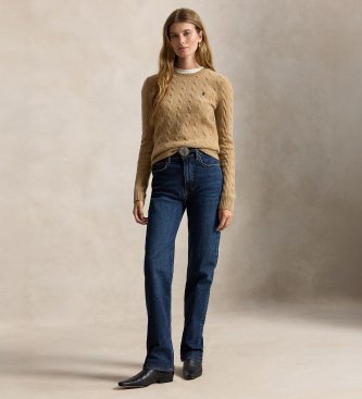 Polo Ralph Lauren Brown wool and cashmere jumper