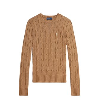 Polo Ralph Lauren Brun knuten tröja