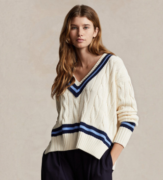 Polo Ralph Lauren Ikonischer Cricket-Pullover beige