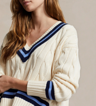 Polo Ralph Lauren Ikonischer Cricket-Pullover beige