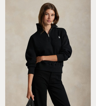 Polo Ralph Lauren Pullover Logo Fleece schwarz