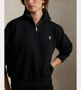 Polo Ralph Lauren Pullover Logo Fleece schwarz