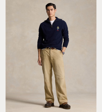 Polo Ralph Lauren Maglione merino blu scuro