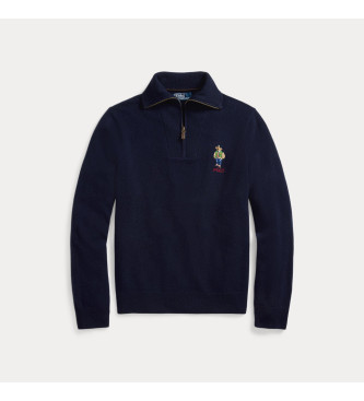 Polo Ralph Lauren Maglione merino blu scuro