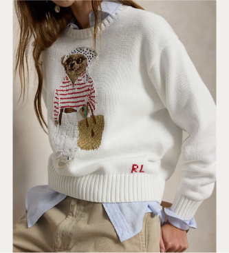 Polo Ralph Lauren Polo Bear tr�ja vit