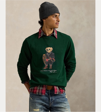 Polo Ralph Lauren Jersey Polo Bear Fleece verde