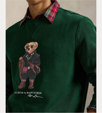 Polo Ralph Lauren Jersey Polo Bear Fleece verde