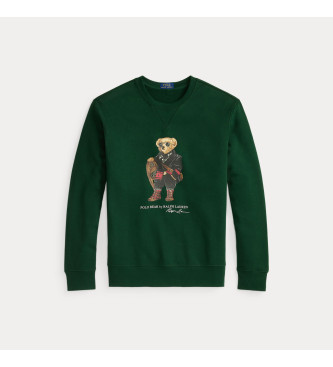 Polo Ralph Lauren Jersey Polo Bear Fleece verde