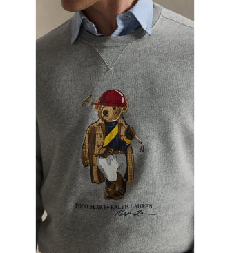 Polo Ralph Lauren Pull Polo Bear gris