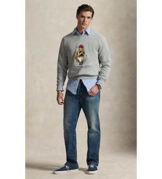 Polo Ralph Lauren Pull Polo Bear gris