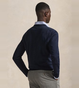 Polo Ralph Lauren Slim Fit Pullover navy