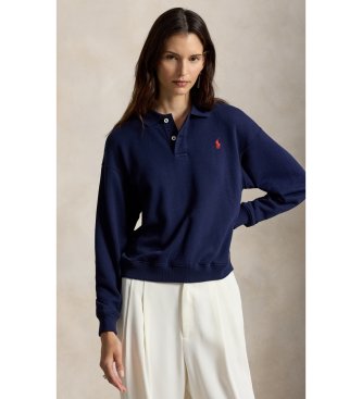 Polo Ralph Lauren Polo en molleton léger bleu marine
