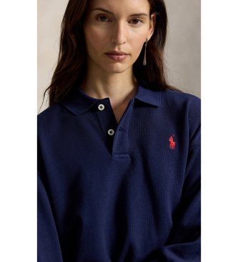 Polo Ralph Lauren Polo en molleton léger bleu marine