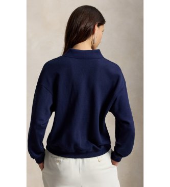 Polo Ralph Lauren Polo en molleton léger bleu marine