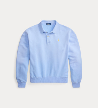 Polo Ralph Lauren Blue light terry polo shirt