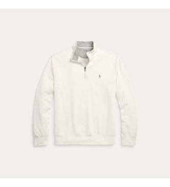 Polo Ralph Lauren Jersey de punto ultrasuave blanco roto