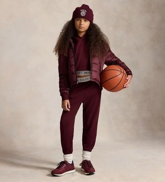 Polo Ralph Lauren Joggingbukser i rød french terry