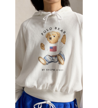 Polo Ralph Lauren Sweatshirt Shrunken Fit white