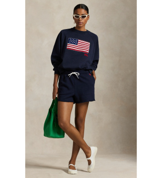 Polo Ralph Lauren Cal��es de banho azul-marinho leve