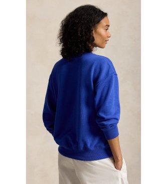 Polo Ralph Lauren Lätt sweatshirt i fleece med blå Polo Bear